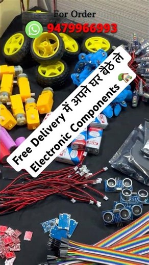 Free Delivery में अपने घर बैठे ले Electronic Components 🏡