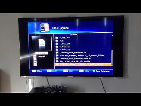 Openbox X5 upgrading and importing the free IPTV.