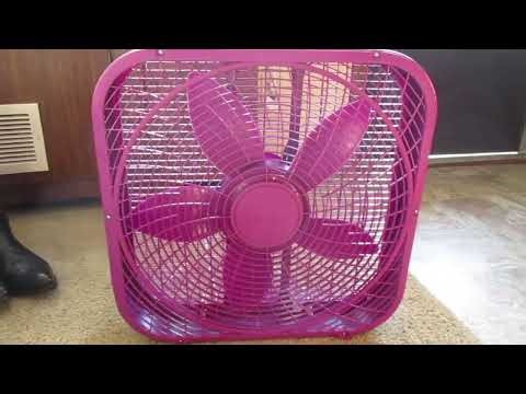 Lasko Colors Box Fan Review from Walmart(re-upload)