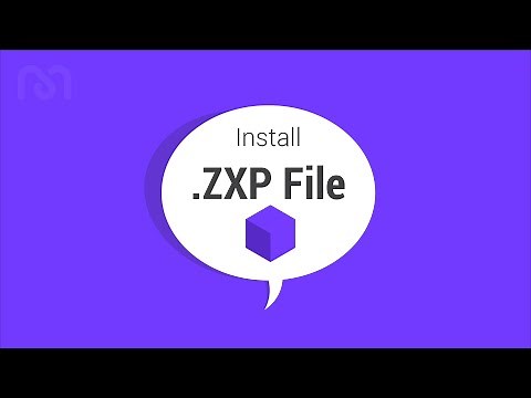 How To Install .zxp Files In 1 Minute