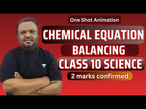 “Balancing Chemical Equations Step-by-Step | Chemistry Tutorial for Students” | Class 10 Science