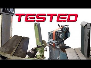 Belt Grinder Performance Testing
