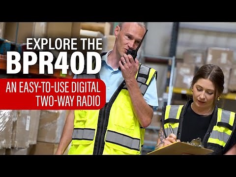 Motorola Solutions BPR40D Video Spec Sheet