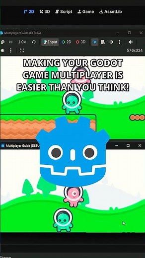 Multiplayer in Godot is Easier Than You Think #godot #gamedev