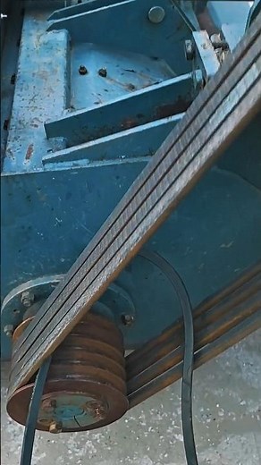 How to Install Multiple Belts on Engine Pulley | Belt System Setup #shorts