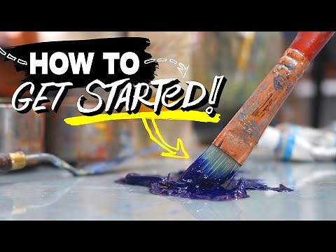 The Complete Beginner's Guide To Oil Painting: Materials, Setup, Safety, Color Palettes & Techniques