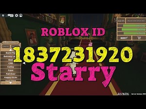 STARRY Roblox Song Codes
