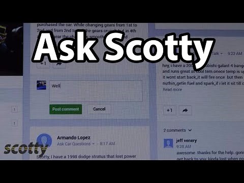 How To Ask Scotty Your Car Questions