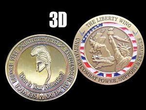 Challenge Coin Examples - Styles and Options for every coin