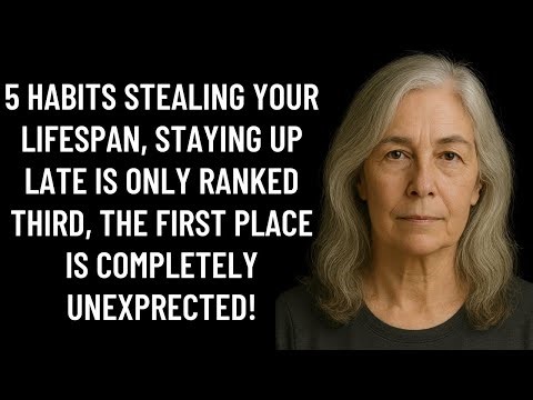 5 Habits Stealing Your Lifespan After 60 – Avoid These Life Shortening Mistakes!