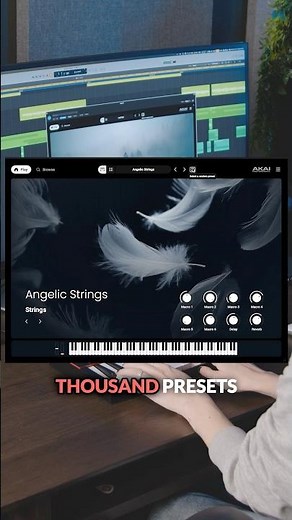 Upgrade your home studio with the Akai MPK Mini IV 🎹 #akai #akaimpkminiiv #midicontroller