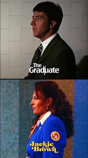 The Graduate (1967) 🤝 Jackie Brown (1997)