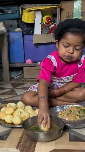 Mukbang ASMR: Delicious Pani Puri Eating Experience