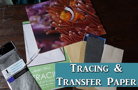 How to use Tracing and Transfer Paper in Your Art