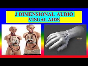 3 DIMENSIONAL AUDIO VISUAL AIDS - Definition, Types, Purpose, Sources, Advantages and Disadvantages