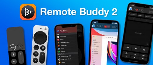 Remote Buddy - control your Mac with remotes, iPhone, iPad, Siri Remote and Apple TV