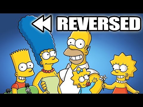 The Simpsons Intro REVERSED