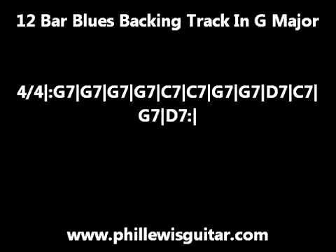 12 Bar Blues Backing Track In G Major