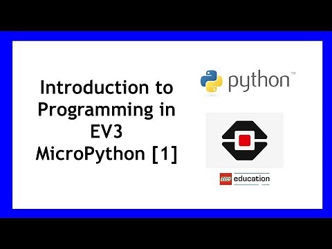 Introduction to Programming in EV3 MicroPython [1]