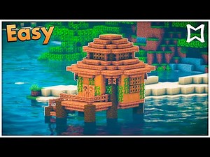 Minecraft ► Survival Island House Tutorial | Jungle Biome (EASY)