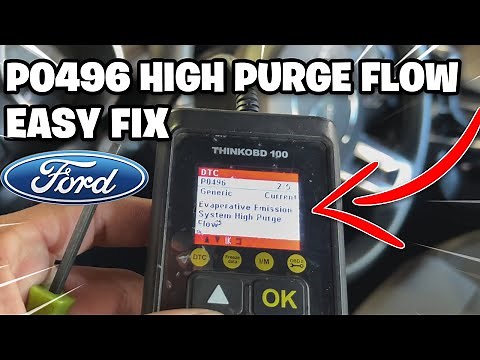 Ford Mustang P0496 Fix