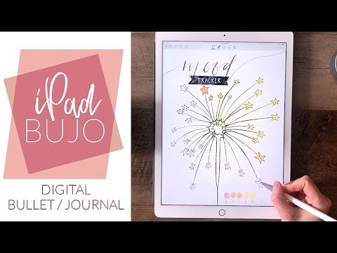Digital Bullet Journal with an iPad Pro! A GoodNotes & Procreate Digital Bullet Journal Tutorial