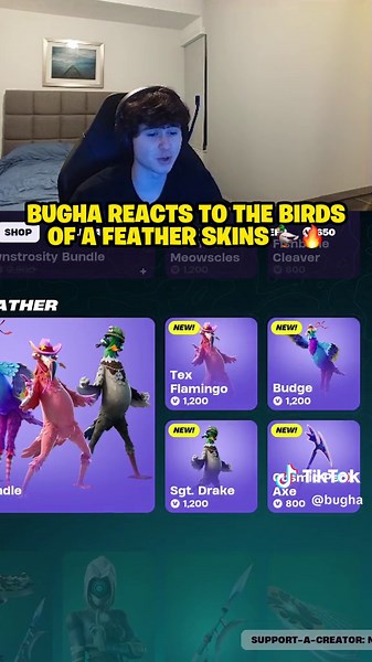 Bugha on TikTok