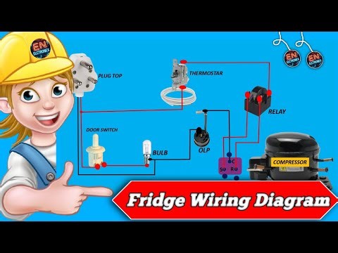 Fridge Wiring Diagram / Refrigerator wiring | how to connect fridge compressor|