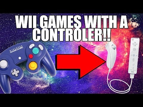 HOW TO USE A GAMECUBE CONTROLLER ON WII GAMES (DOLPHIN)
