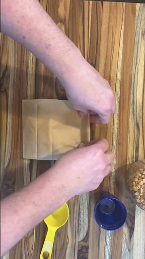 Easy Microwave Popcorn #recipe