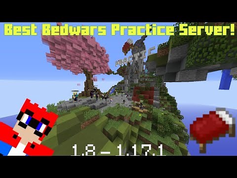THE BEST BEDWARS PRACTICE SERVER! 1.8.9 - 1.17.1