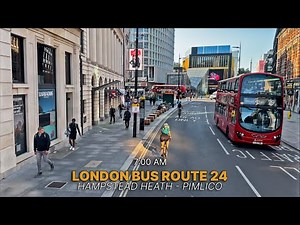 London's Best Bus Route: Discovering London's Iconic Landmarks on Bus 24 from Hampstead to Pimlico 🚌