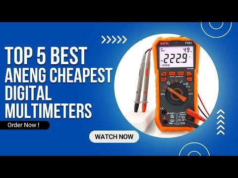 Top 5 Best ANENG Cheapest Digital Multimeters in 2025 on AliExpress