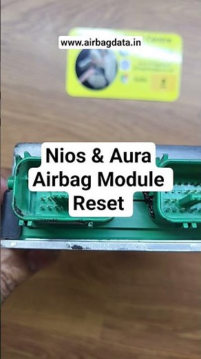 How To Reset Airbag Module ! Nios ! Aura ! 95910-K6240 ! Hyundai Airbag module Reset #ytshorts
