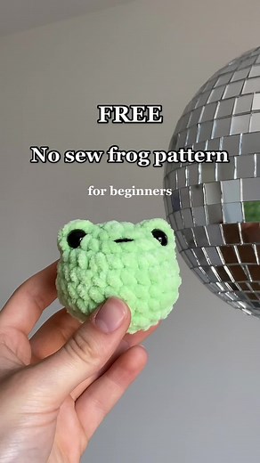 Free Crochet Frog Pattern Tutorial