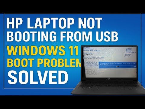HP Laptop Not Booting from USB | Windows 11 Boot Problem Solved