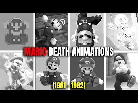 The Evolution Of Mario Death Animations (1981- 1992)