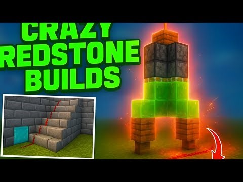 “Crazy Minecraft Redstone Builds You Need to Try!”🤯