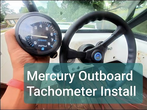 Tachometer Install: Mercury Outboards
