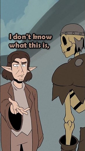 Pat the Skeleton | D&D Animated (Deadbeats) #dnd #dungeonsanddragons