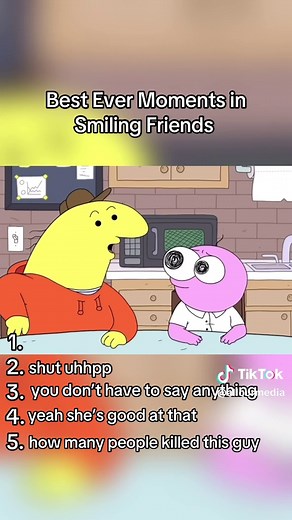 Exploring Best Moments in Smiling Friends