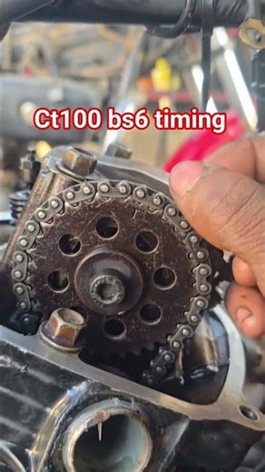 How to Set the Timing Chain on a CT100 BS6