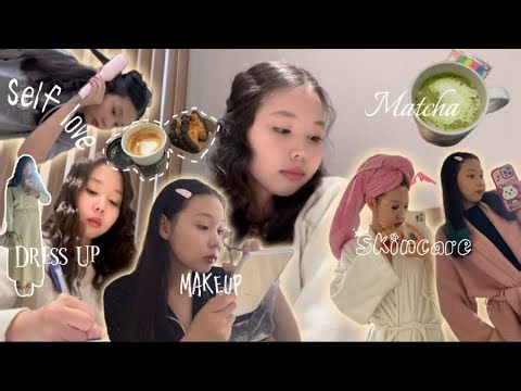 A day in my life☀️| self studying, morning routine, cooking, makeup tutorial, grwm💄