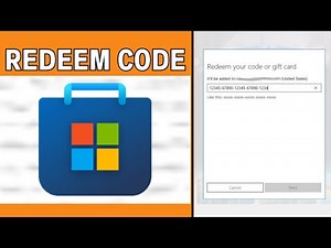How to Redeem Code in Microsoft Store | Latest Guide