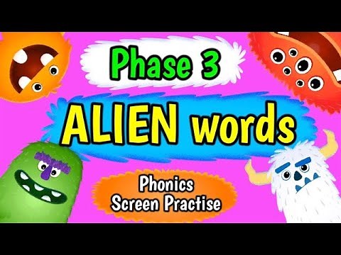 ALIEN WORDS | Phonics Screen Practise | Miss Ellis #alienwords #phonicsscreen