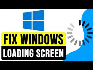 How to FIX WINDOWS Stuck on Loading Screen 2024 | Repair Windows Boot Issue