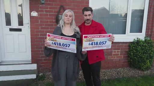 Watch the moment Rotherham mum-to-be wins HUGE prize on the People's Postcode Lottery