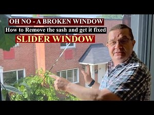 SLIDER WINDOW REPAIR How To remove the sash