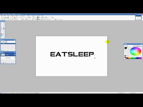 Basic Paint.NET Text Editing/Effects Tutorial