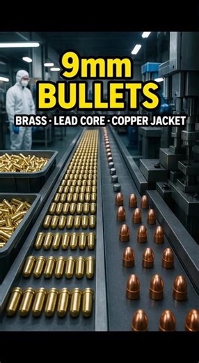 Inside a Bullet Factory: How 9mm Ammo is Really Made